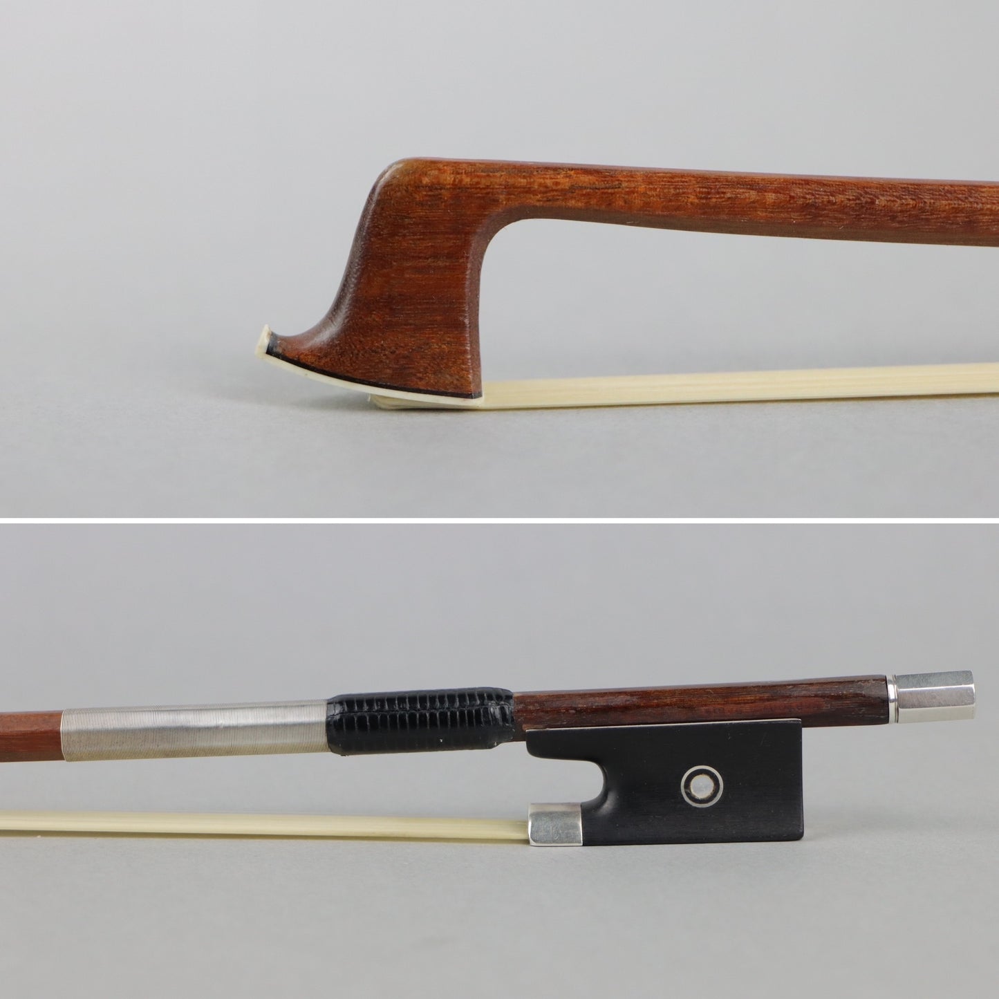 A Fine Silver Eugène Nicolas Sartory Violin Bow